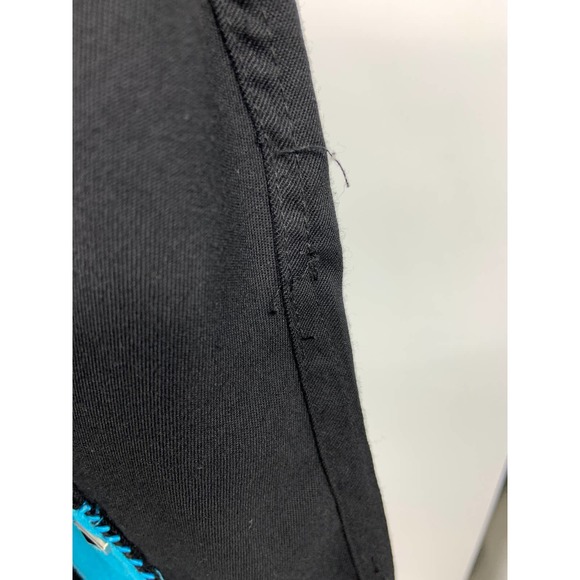 Drysdales Cowboy Collared Snap Front Shirt Blue Black Color Size L - Picture 7 of 7